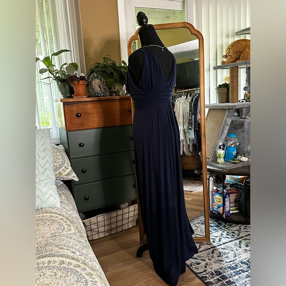 Tart Infinity Navy Blue Sleeveless Maxi Dress - Picture 4 of 13
